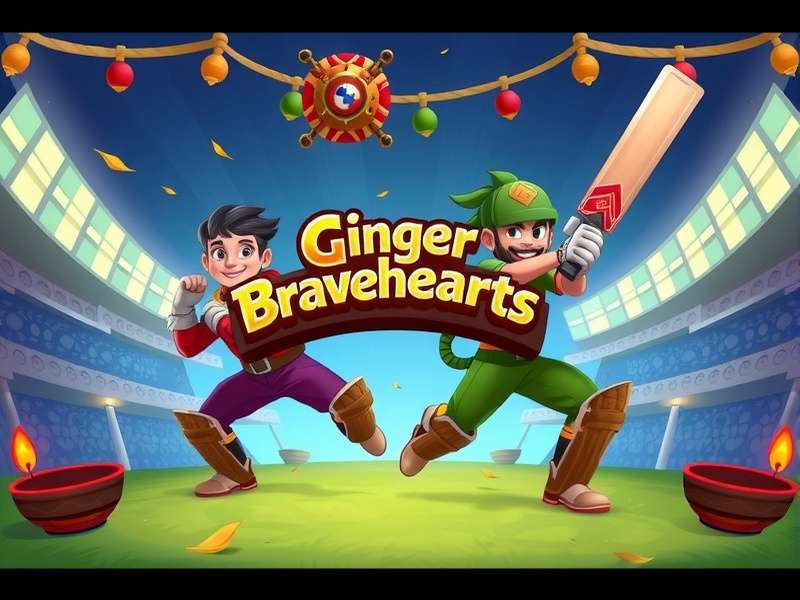 Ginger Bravehearts Game Cover Art